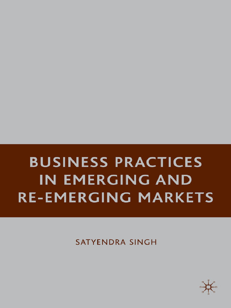 Business Practices in Emerging and Re-Emerging Markets | PDF ...