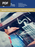 BCom Information Systems Overview at UJ | PDF