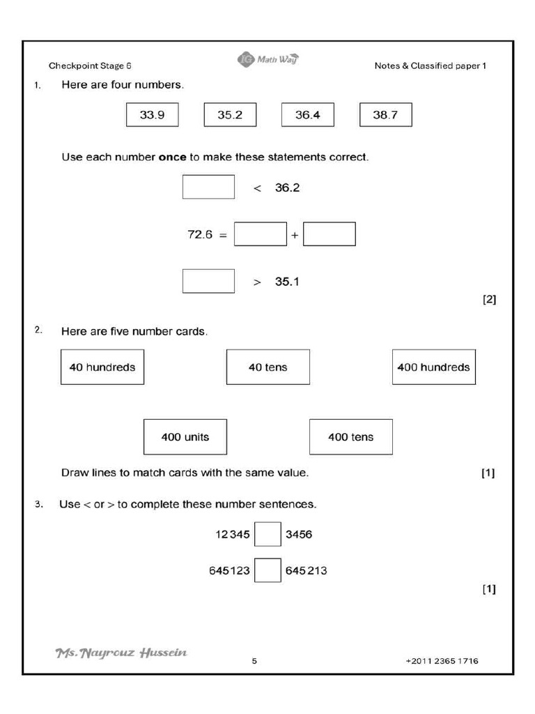 Math HW Farida 1 | PDF