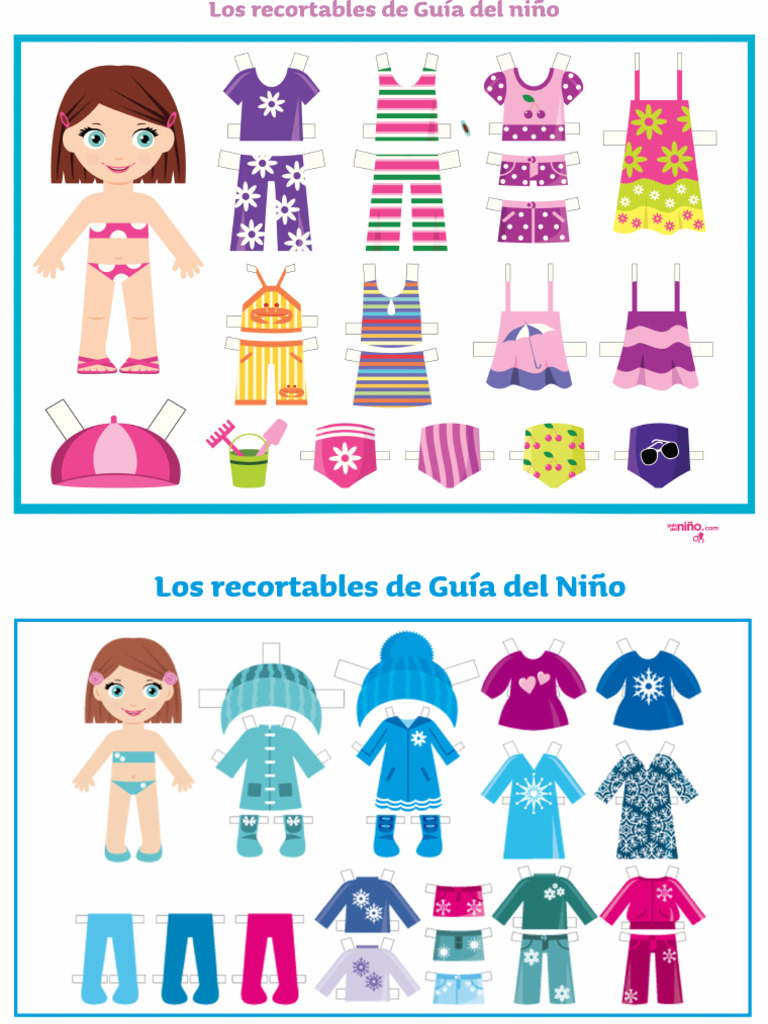Recortables de Guía del Niño | PDF