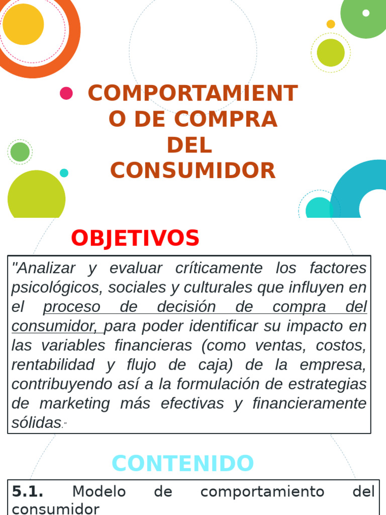 Comportamiento de Compra del Consumidor | PDF | Comportamiento ...