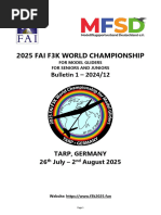 FAI Free Flight Team Selection Process History Notebook | PDF | Nature