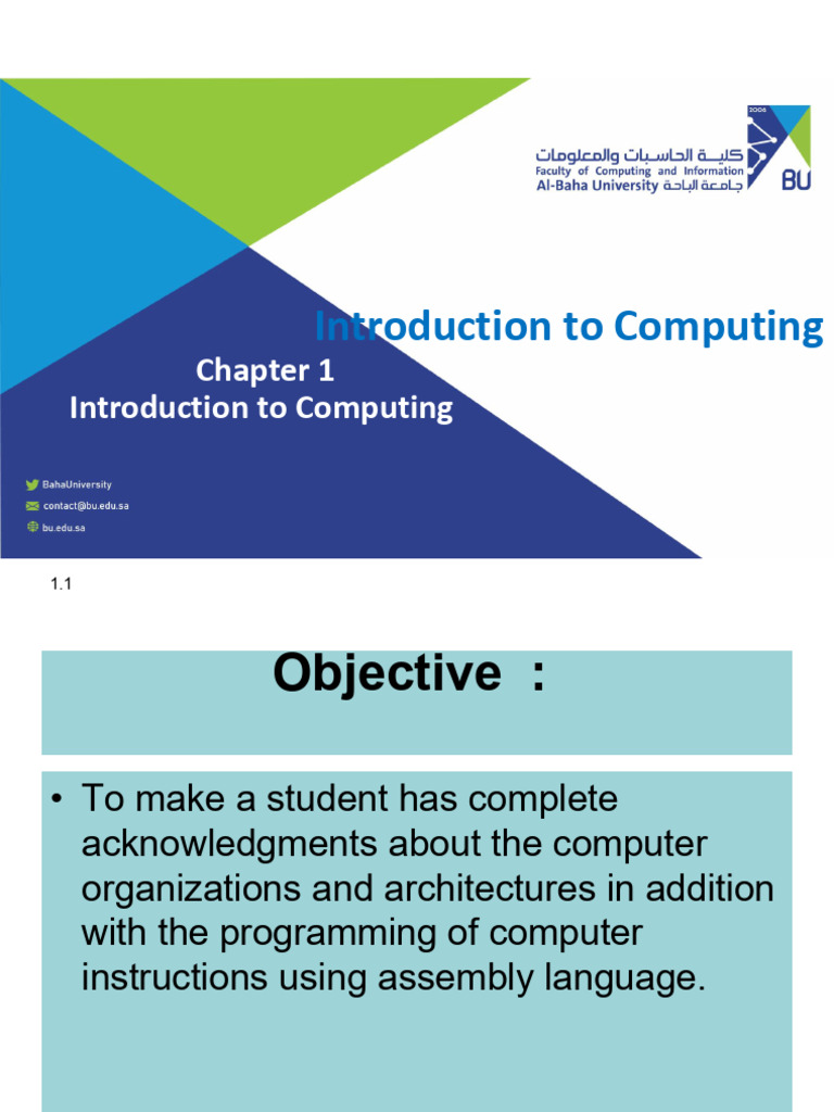 Introduction to Computer Architecture | PDF | Byte | Central Processing ...