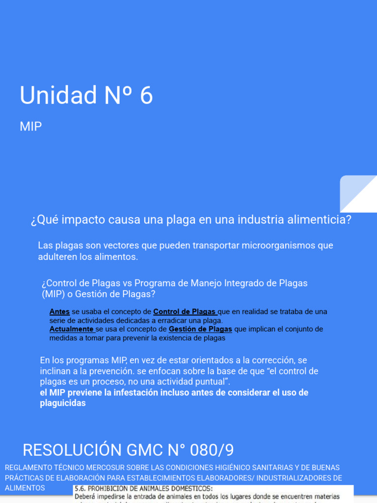 Impacto de Plagas en la Industria Alimentaria | PDF | Plaga (organismo ...