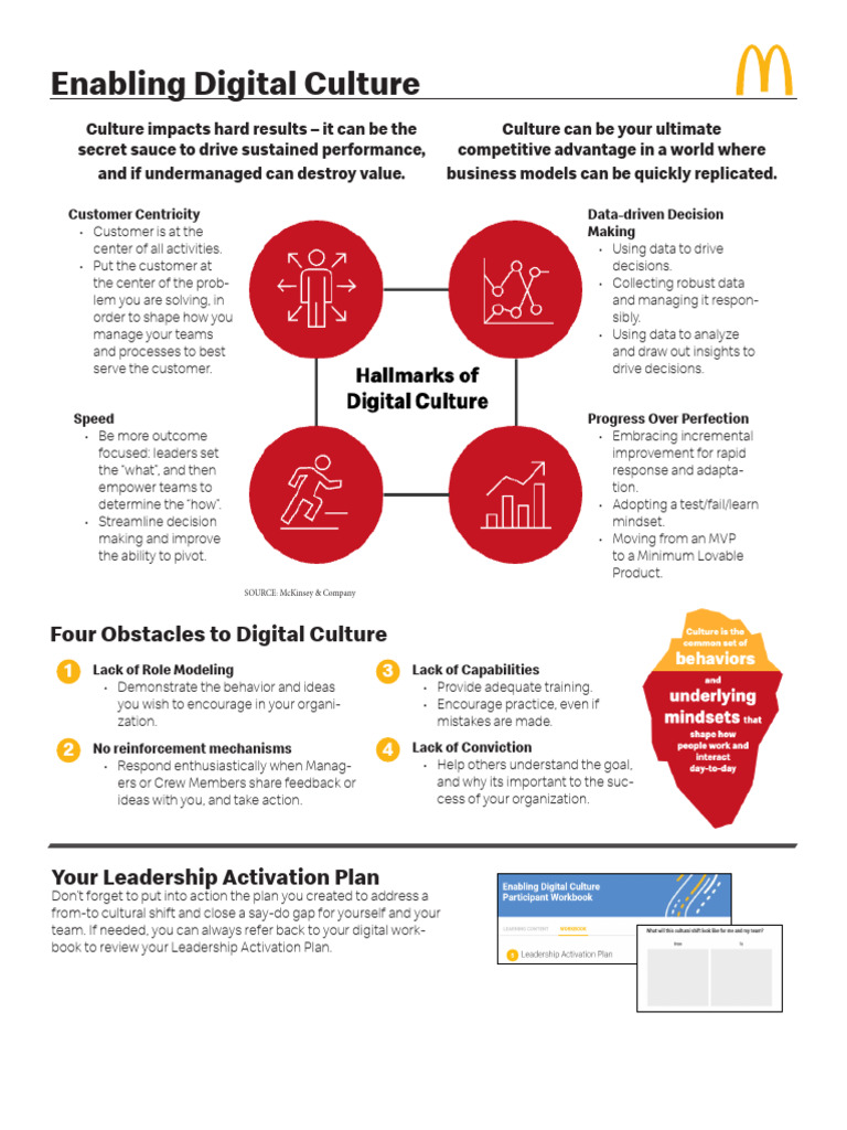 Enabling a Customer-Centric Digital Culture | PDF | Cognitive Science ...