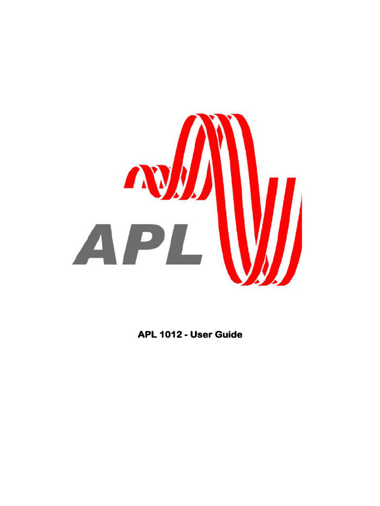 APL 1012 User Guide: Setup & Features | PDF | Equalization (Audio ...