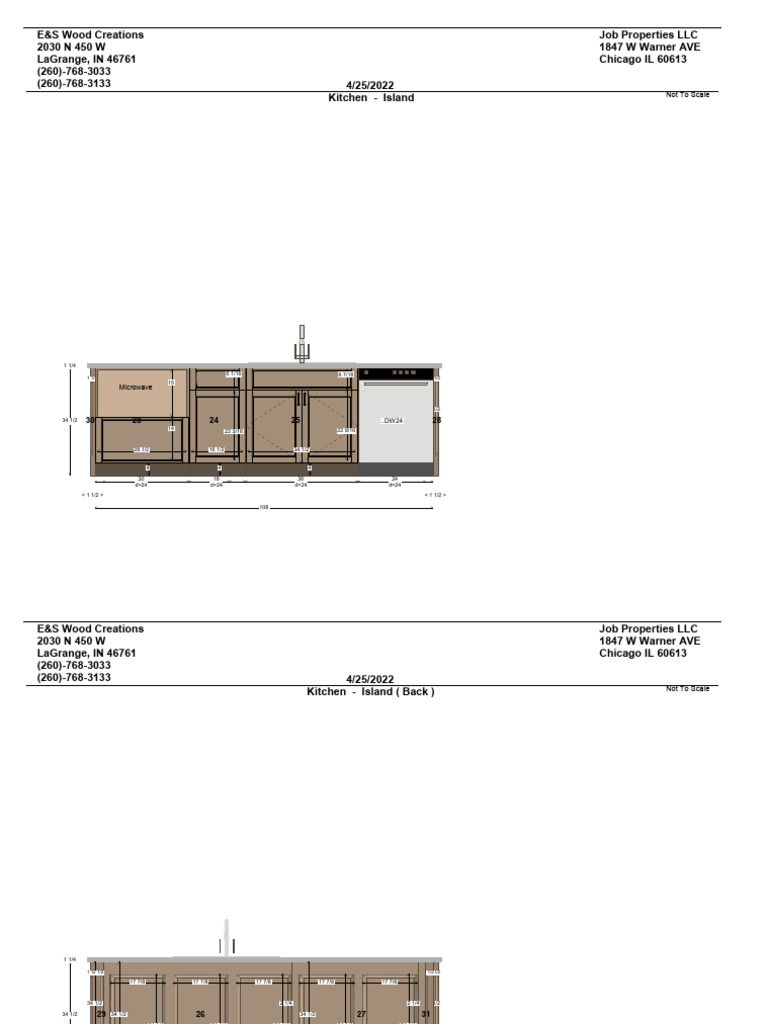 KCD Drawings - Job Properties LLC - Job 4 | PDF