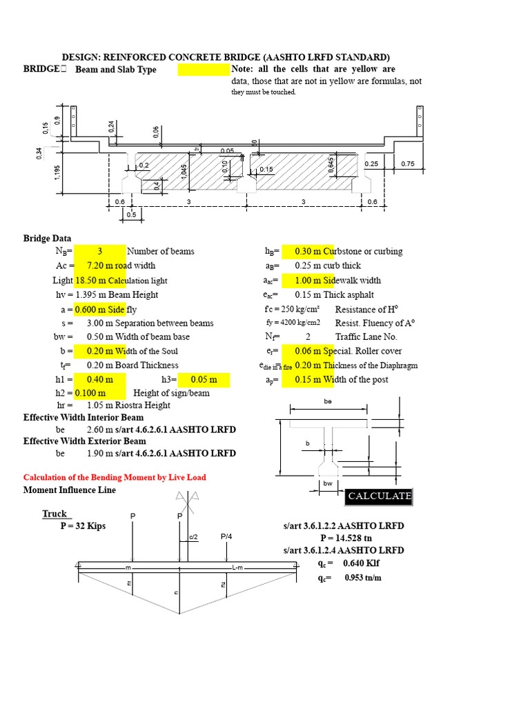 AASHTO LRFD Reinforced Concrete Bridge Design | PDF | Strength Of ...