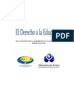 Derecho A La Educacion ProSeDHer