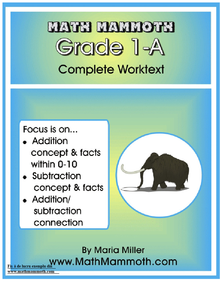 Math Mammoth 16 | PDF