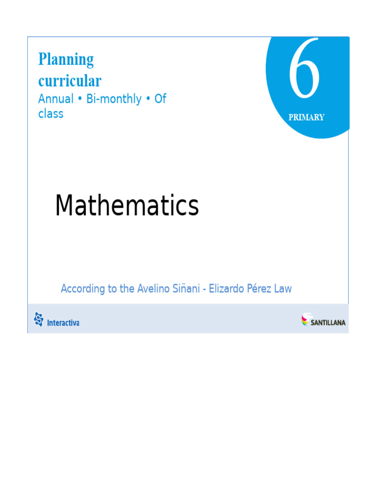 7 LESSON PLAN - MATHEMATICS 6th Grade | PDF | Factorization | Symmetry