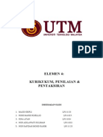 ELEMEN 4 Resolusi Penilaian & Pentaksiran