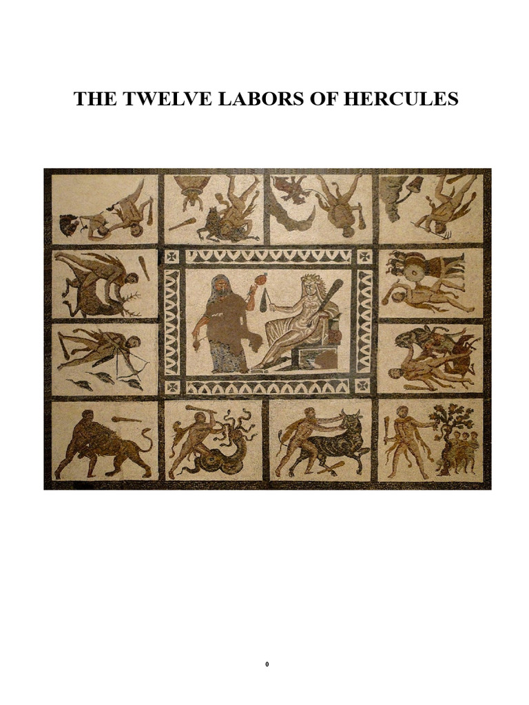 The Twelve Labors of Hercules - Isha PDF | PDF | Argonauts