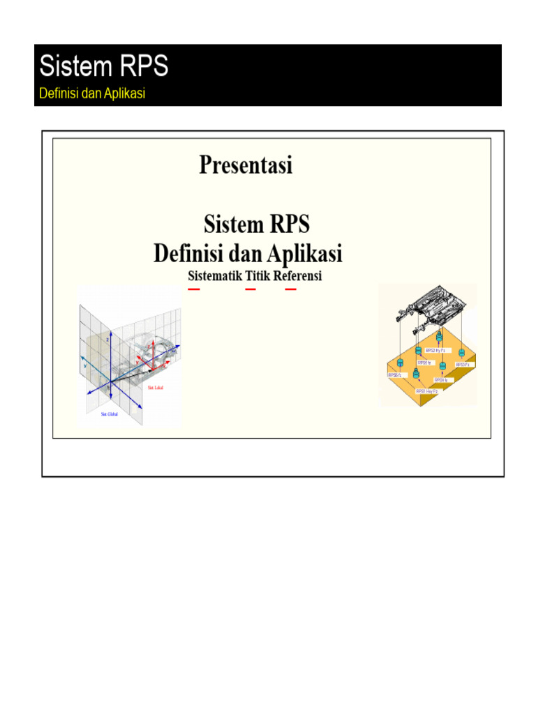 Sistem RPS: Definisi dan Aplikasi Otomotif | PDF