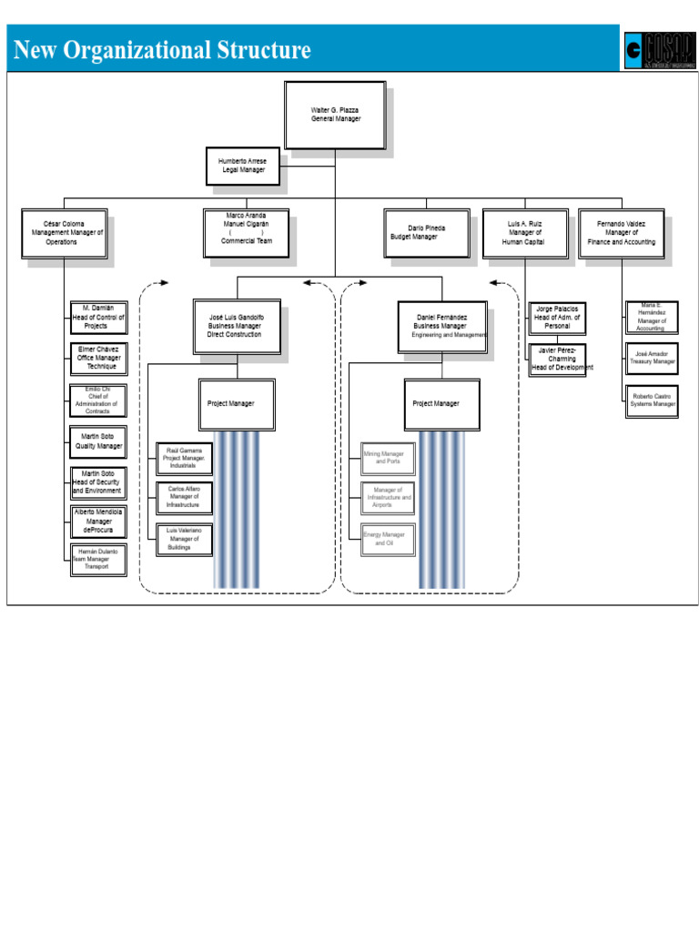 New Organizational Structure Overview | PDF