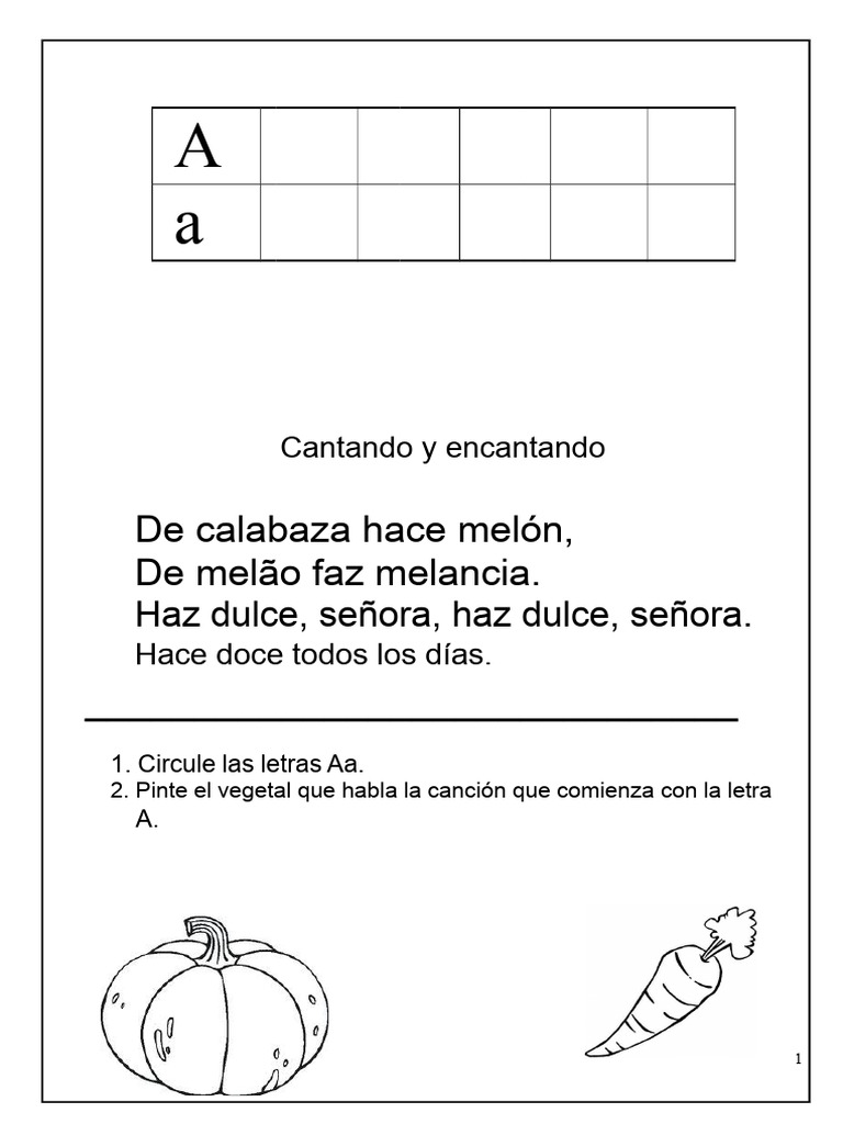 Actividades de Lectura y Escritura Infantil | PDF