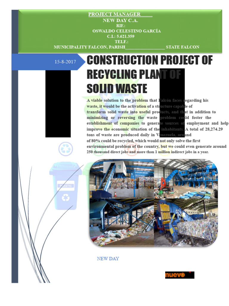 Complete Falcon Recycling Project | PDF | Recycling | Waste