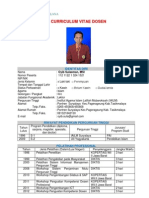 Download CV Dosen contoh by Amin Suhada SN94369778 doc pdf