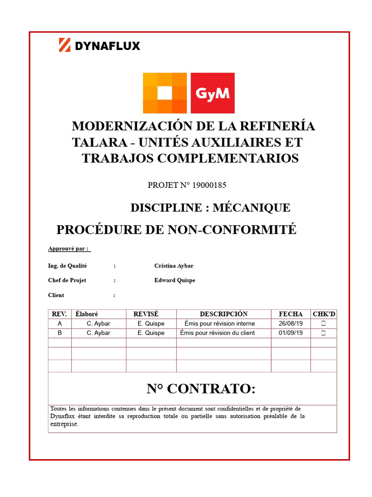 Procédure de Non-Conformité | PDF | Audit | Système de management de la ...