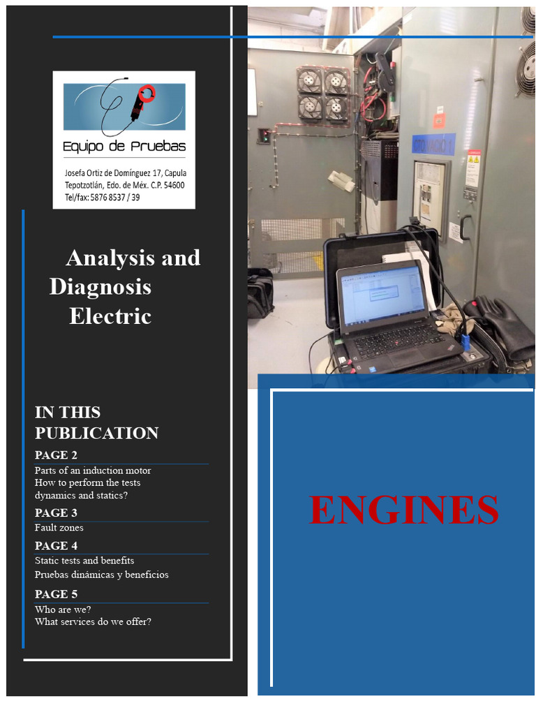 Induction Motor Testing and Diagnosis Guide | PDF | Electric Motor ...