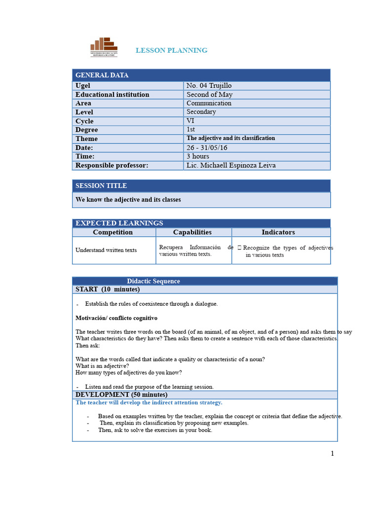 Understanding Adjectives in English | PDF | Adjective | Teachers