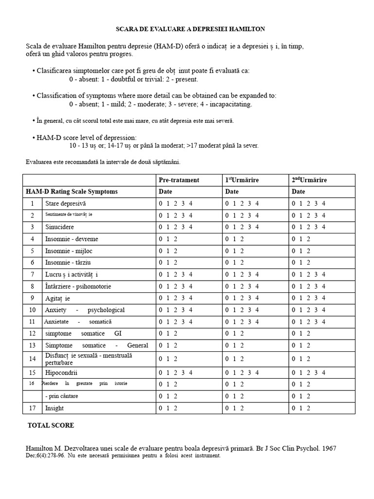 Ham D PDF | PDF