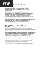 One Minute Push-Up Test Norms | PDF