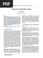 Compression Using Huffman Coding