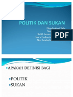 61554121 Politik Dan Sukan