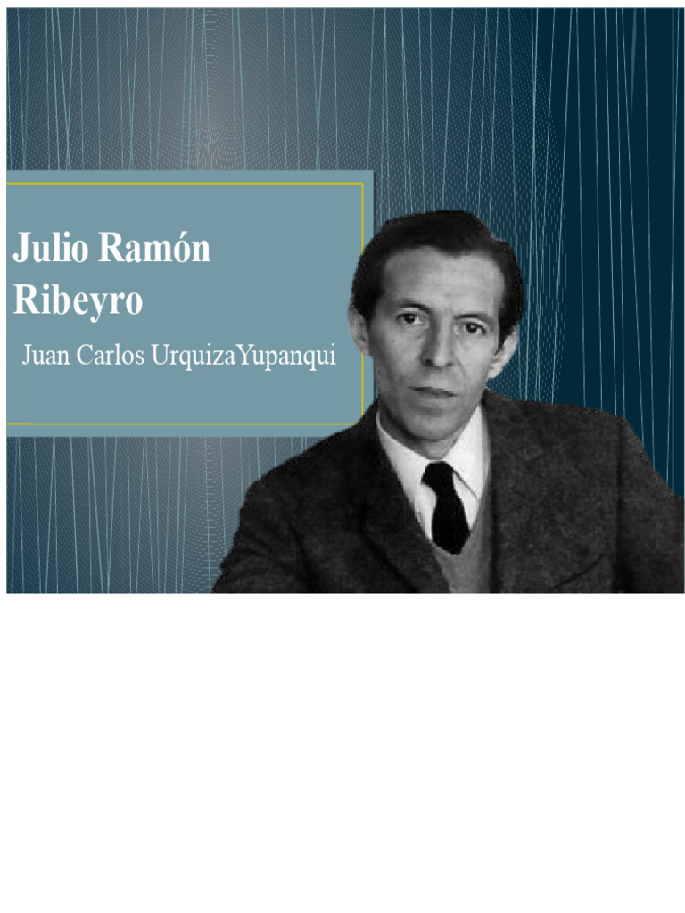 Biografi Julio Ramón Ribeyro: Penulis Peru | PDF