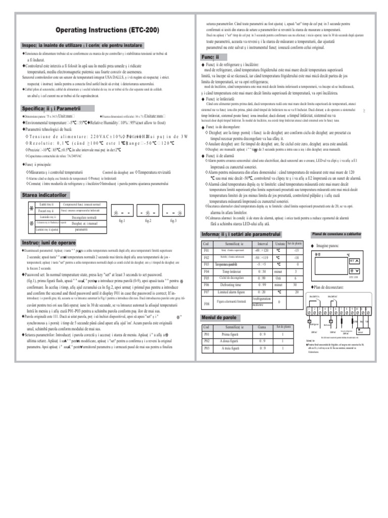Manual Etc 200 PDF | PDF