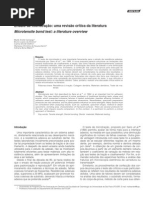 Ensaio de microtração - uma revisão crítica da literatura