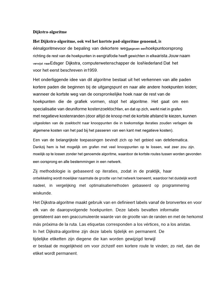 Dijkstra Algoritme | PDF