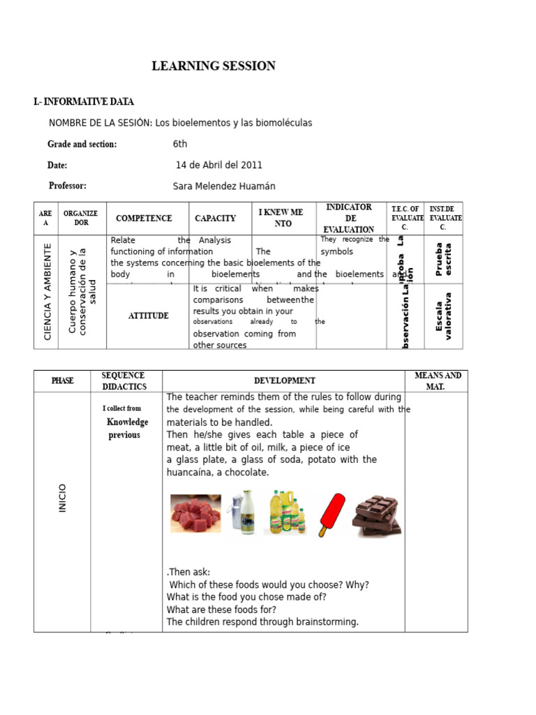 Learning Session The Bioelements 1 | PDF | Cognition | Learning