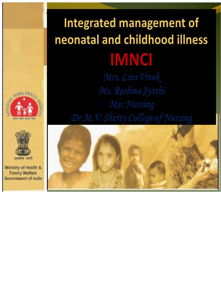 Imnci 130517223643 Phpapp02 | PDF