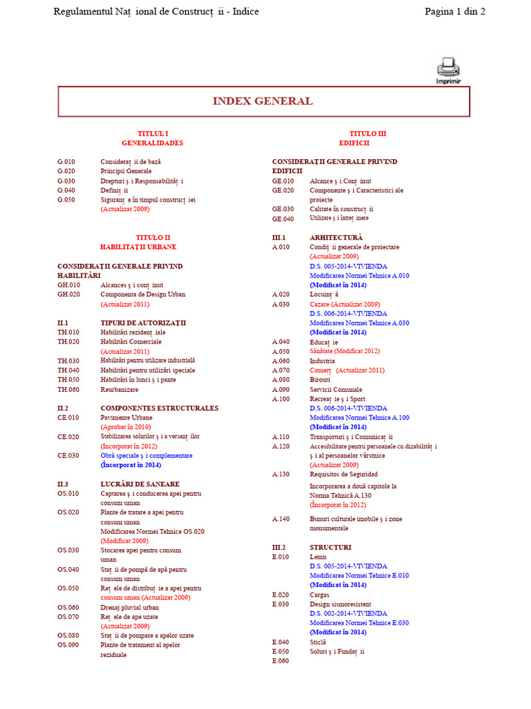 Indice General RNE | PDF