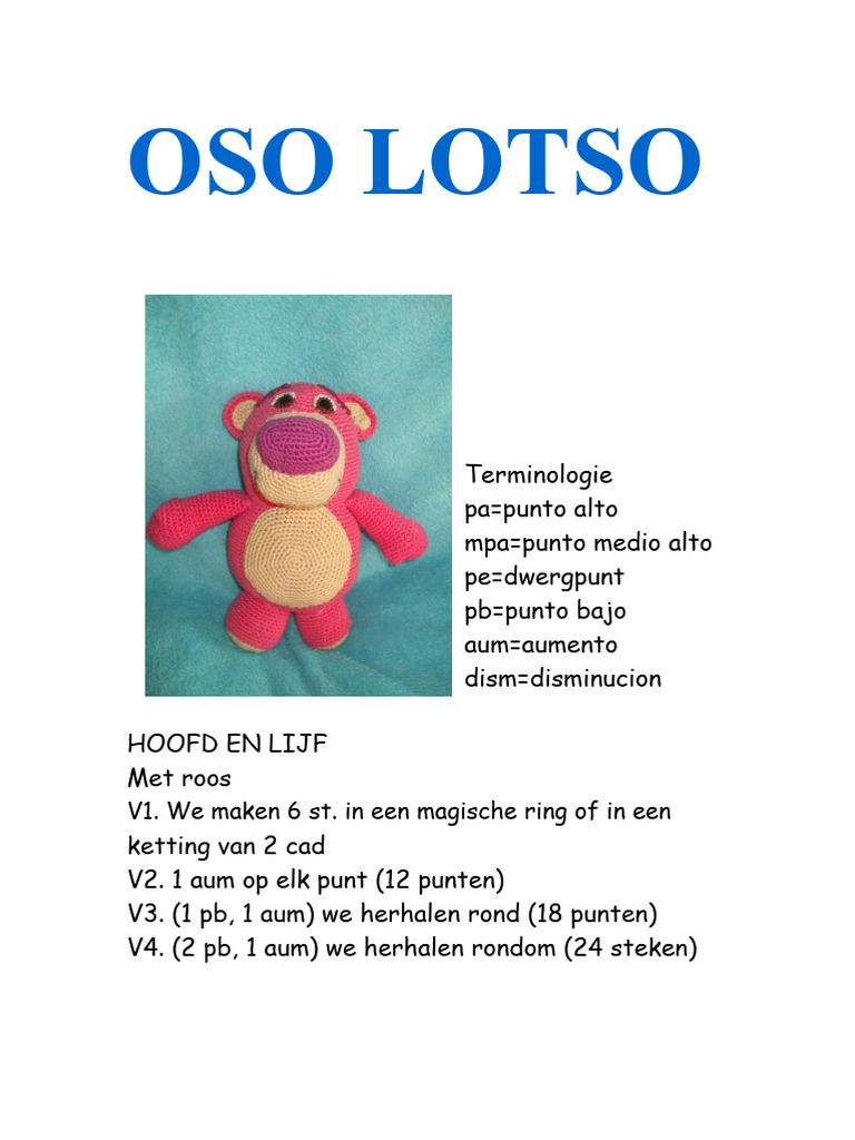 Toy Story - Lotso | PDF