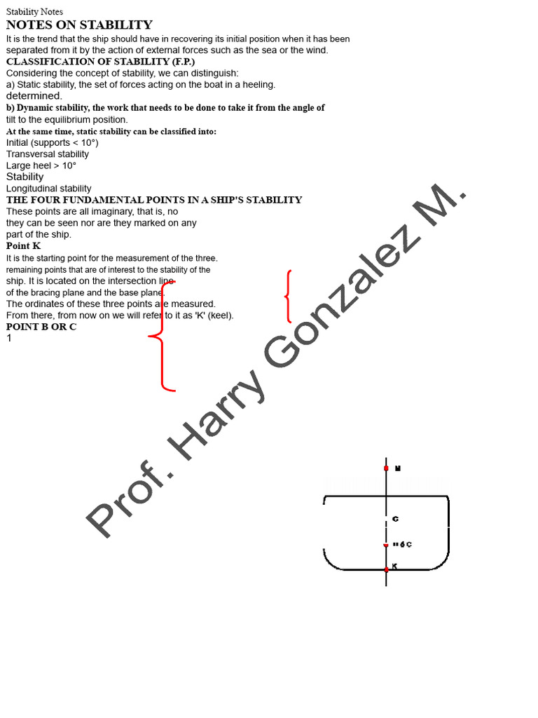 Ship Stability Fundamentals Explained | PDF | Mechanics | Mechanical ...