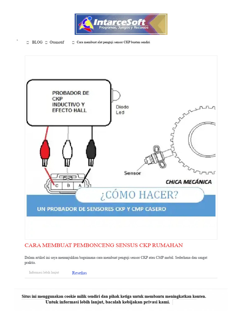 Panduan Penguji Sensor CKP DIY | PDF
