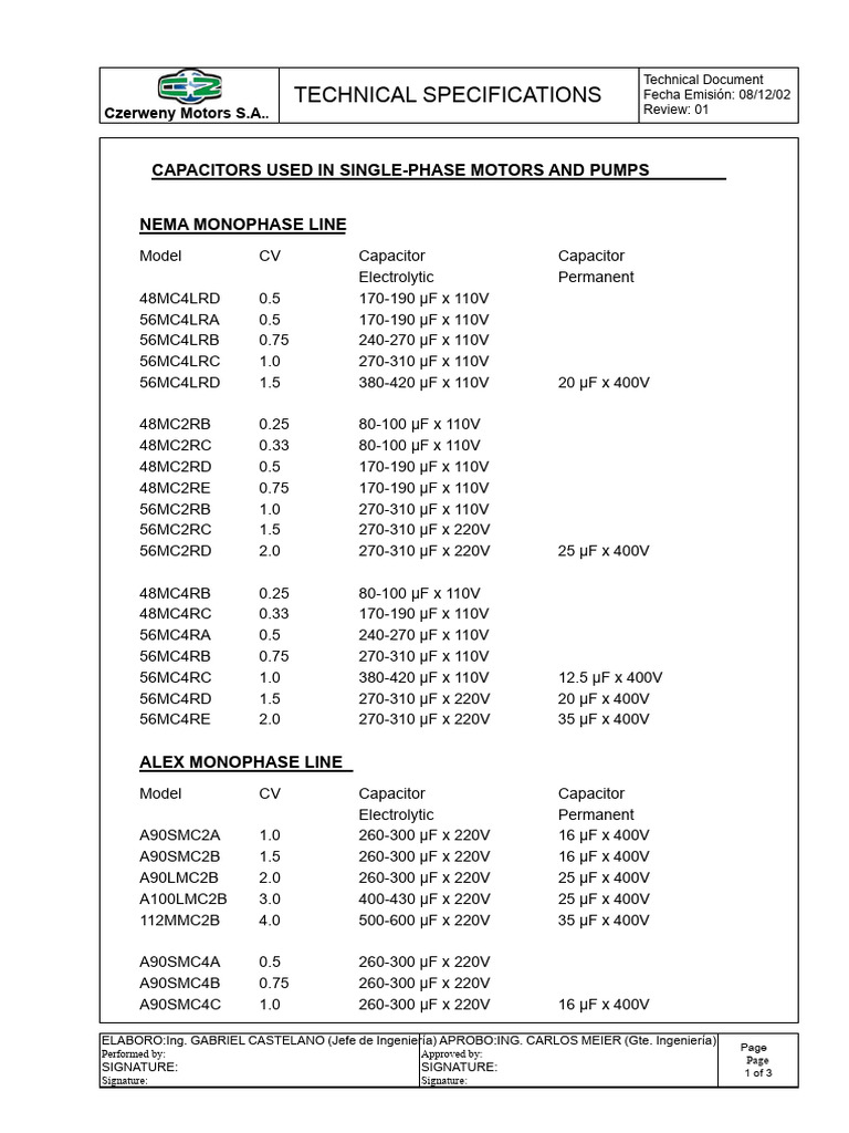 Capacitors in Motors and Pumps | PDF | Capacitor | Mains Electricity