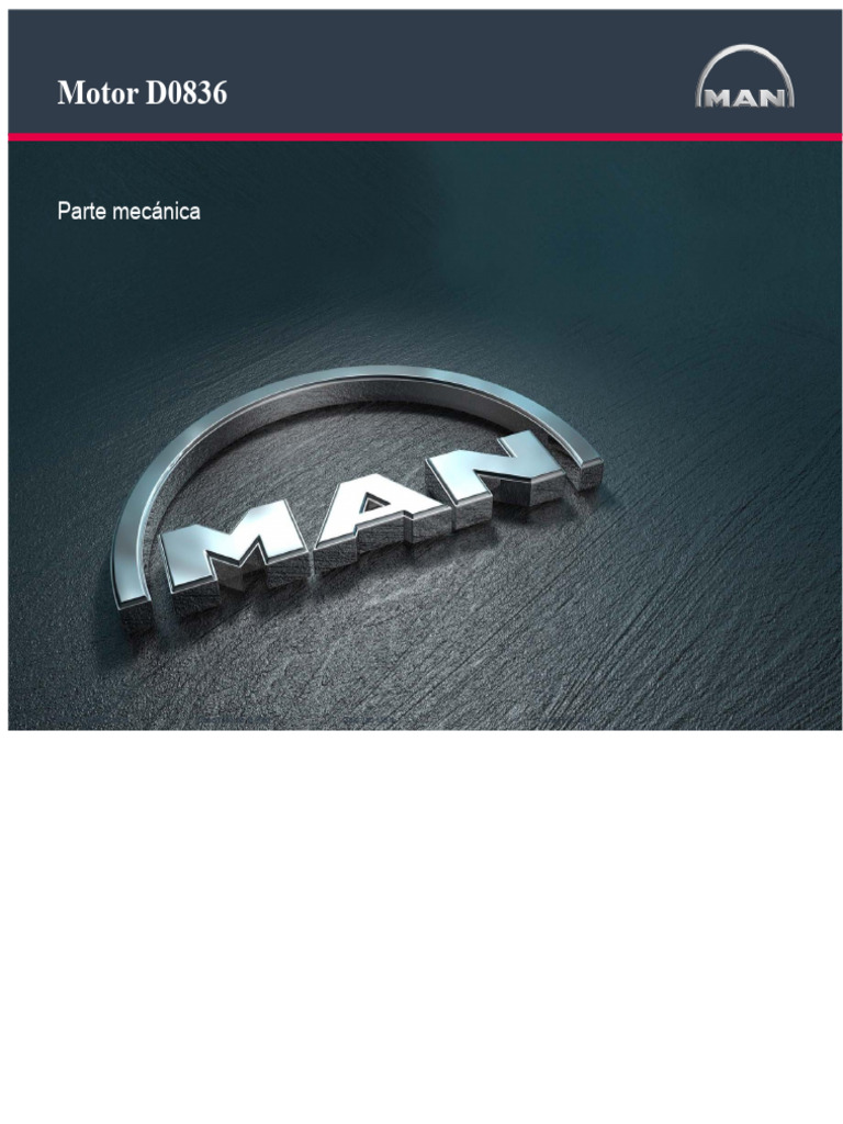 Motor MAN D0836 | PDF | Turbocompresor | Motores