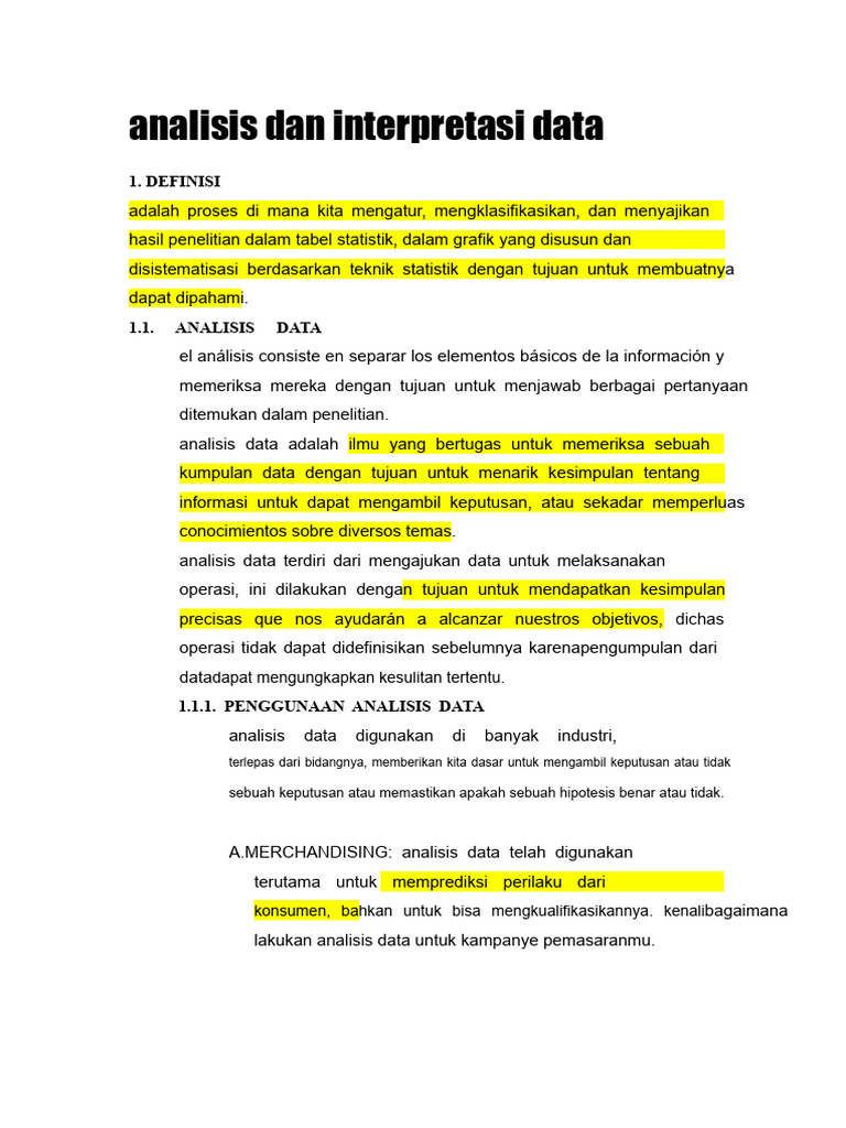 Panduan Lengkap Analisis Data Statistik | PDF