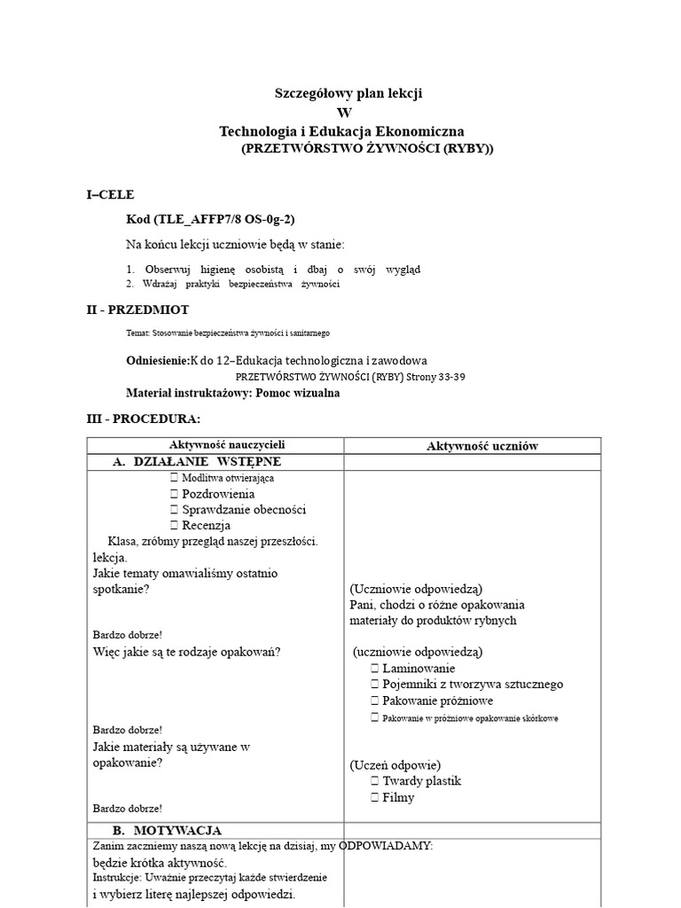 Ostatnia Lekcja | PDF