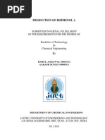 Download Production of Bisphenol A by Rahul Agrawal SN94377374 doc pdf
