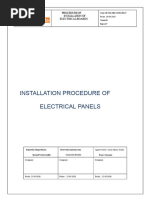 Electrical Panel Installation Guidelines | PDF | Switch | Safety