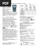 Sharp EL-531WH Calculator Guide | PDF | Fraction (Mathematics) | Calculator