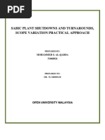 Download Scope Plant Shutdown Turnaround by wcarolandinez SN94378785 doc pdf