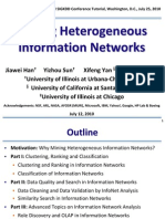 Mining Heterogeneous Information Networks