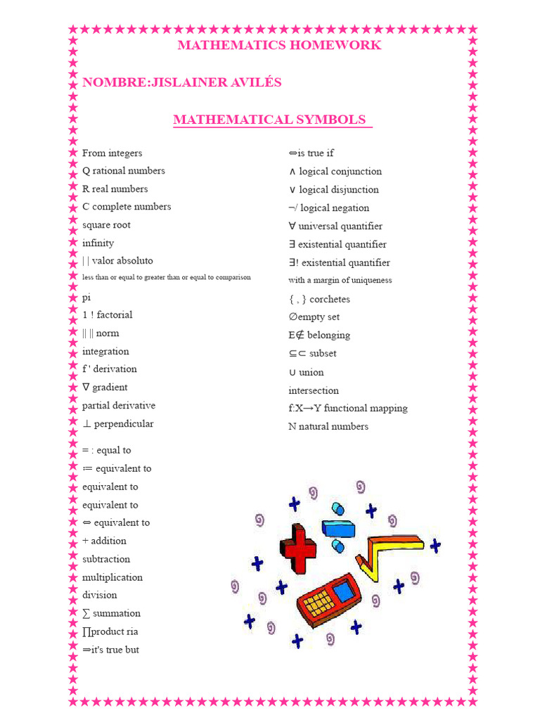 Essential Mathematical Symbols Guide | PDF