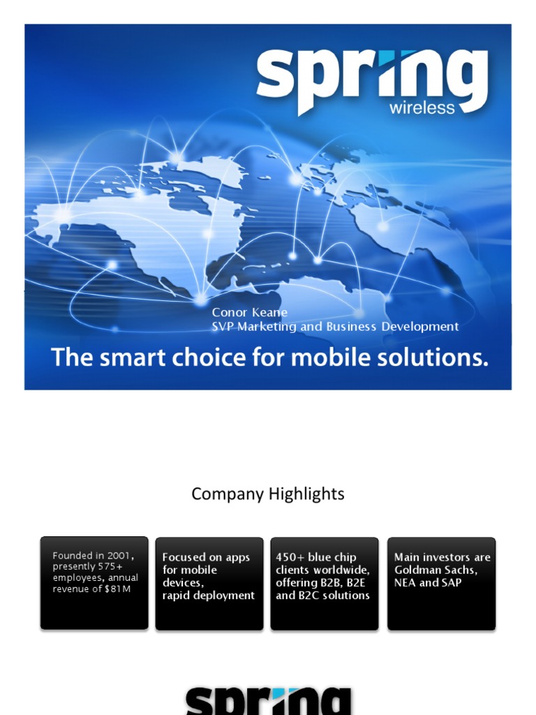 Mobile Solutions for Business Efficiency | PDF | Load Balancing ...